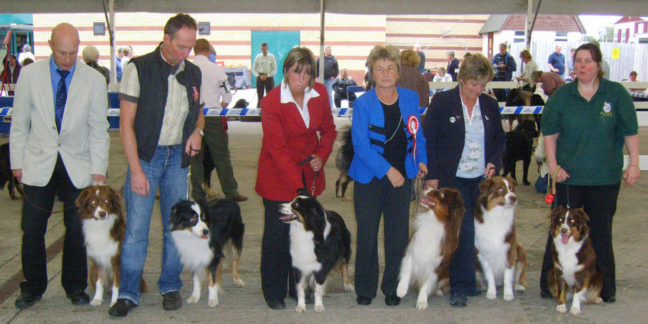 IN THIS PICTURE ARE DAVID TURNER WITH DOLLER DAVID WITH BEAR GLYNIS WITH CARLEY CAROL WITH DERBY MORAG WITH ROBBIE & NATALIE WITH ZENNIE