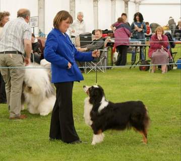 Carley and Glynis in the show Ring