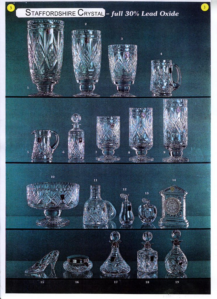 English Hand Made Crystal Shire Crystal. Barrell Vase, 1pt Tankard, Footed Tube Vase,10"Footed Bowl,Water Carfa, Crystal Apple,Crystal Pear, Crystal Slipper,Powder Bowl,Mini ,Whisky Decanter, Corporate Crystal Awards And Gifts,
