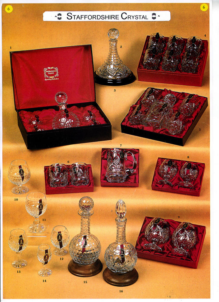 Shire Crystal English Hand Made By Stourbridge Glass Makers,Golf Ball Whisky Glasses, Golf Ball Hoggit Decanter, Golf Ball Brandy Glass, Satin Lined Boxes, Corporate And Golf Club Awards And Gifts,