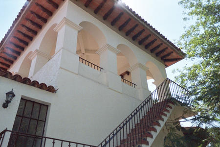 Main Entrance -Originally the Front of a Spanish Monastery