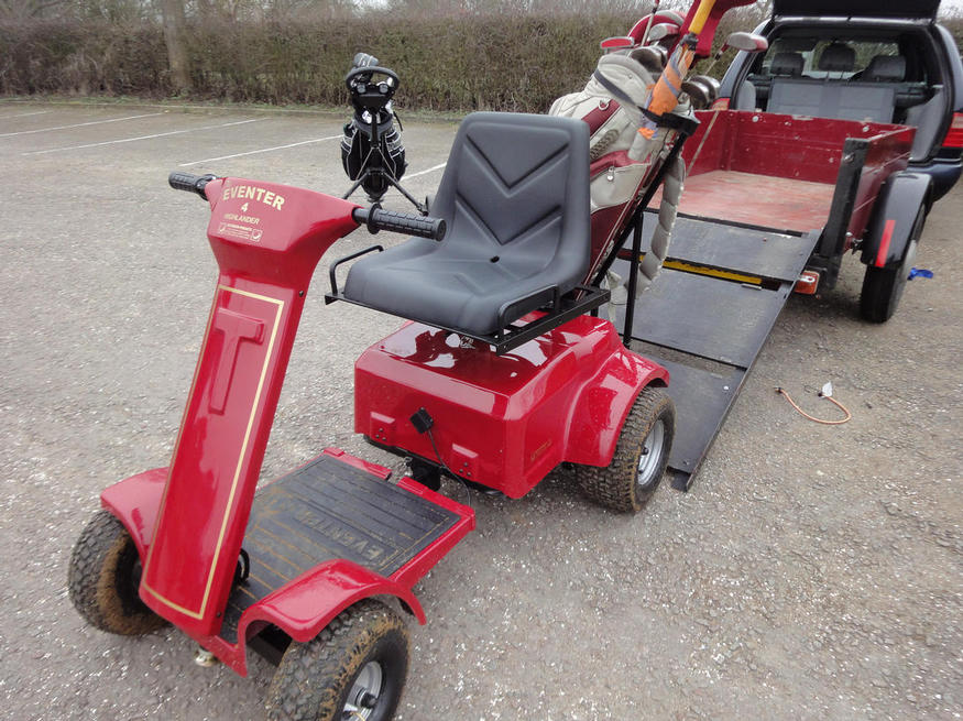 patterson trio golf buggy