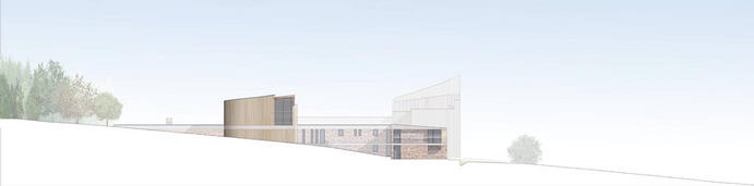 West elevation