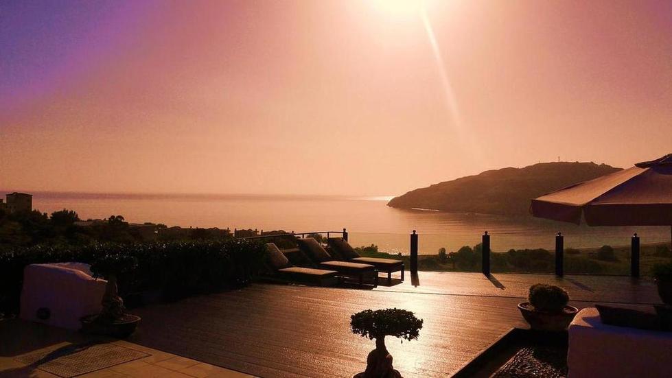 Sunrise over the bay