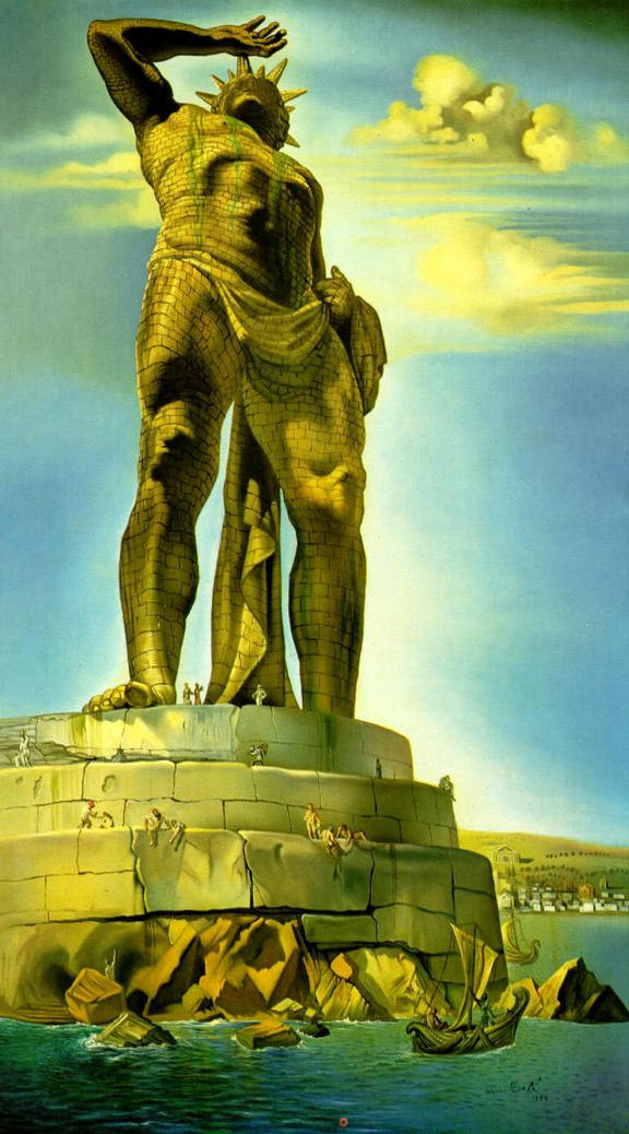 One of the Seven Wonders of the Ancient World: The Colossus of Rhodes