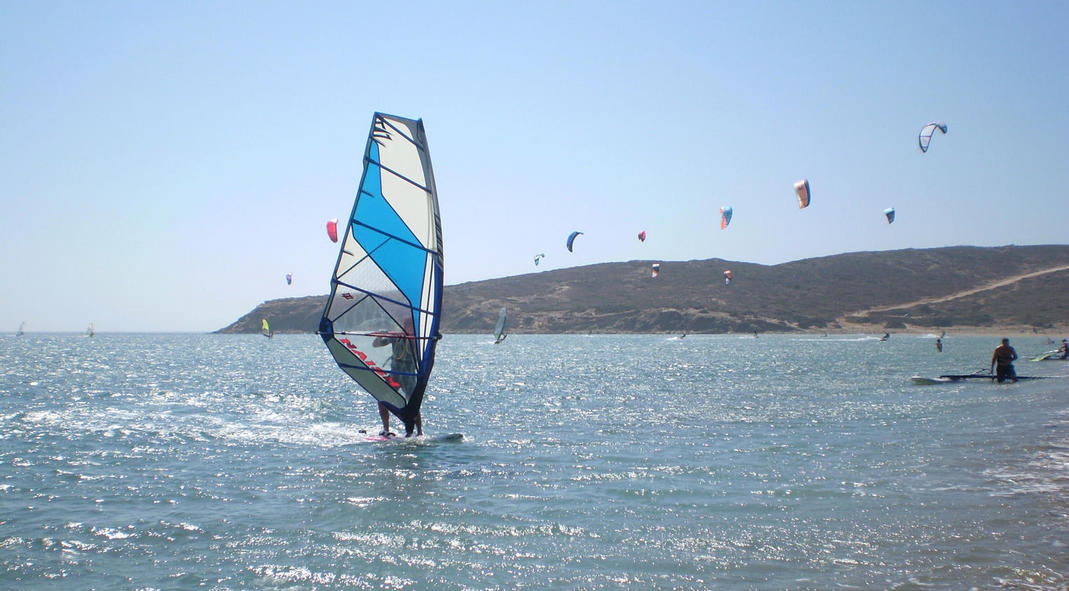 The surfers paradise"  - Prasonisi on Rhodes