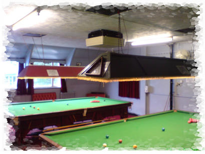 Snooker room