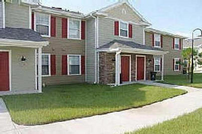 Typical entrance - each unit has its own front door