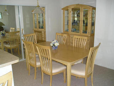 Dining Area in a 4 bed Unit