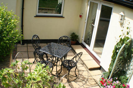 Patio outside breakfast room