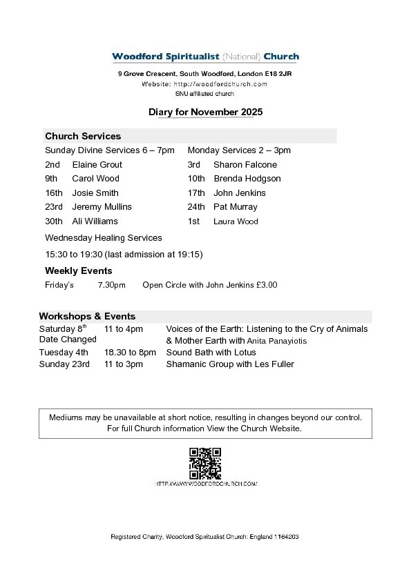 November Paper Diary