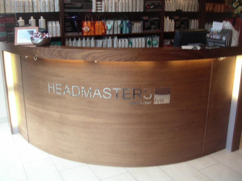 Desk for hairdresser