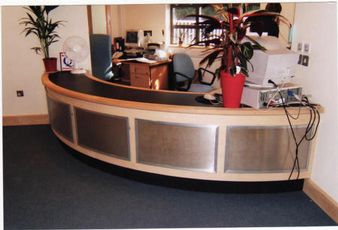 Desk made from Beech