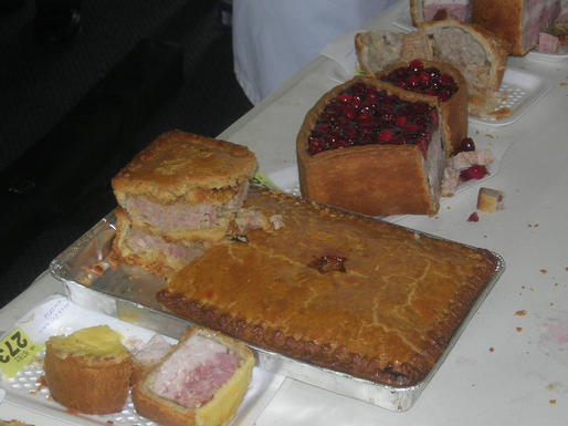 Class 4 Speciality Pies the high standard making the judges decision difficult
