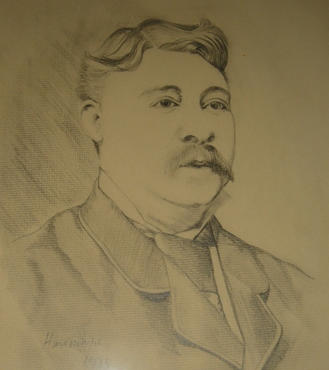 Self-portrait of Arthur Joseph Meadows