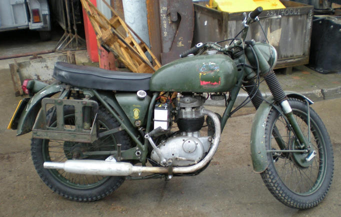 BSA B40 Mk1 1967