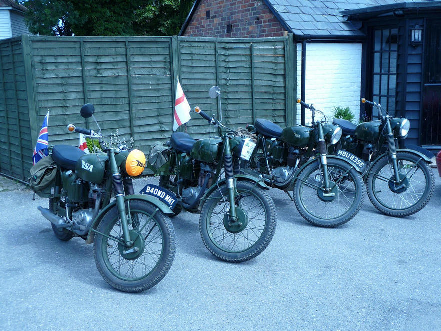 WD B40's at Beltring