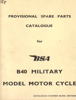 BSA Military B40 MK2