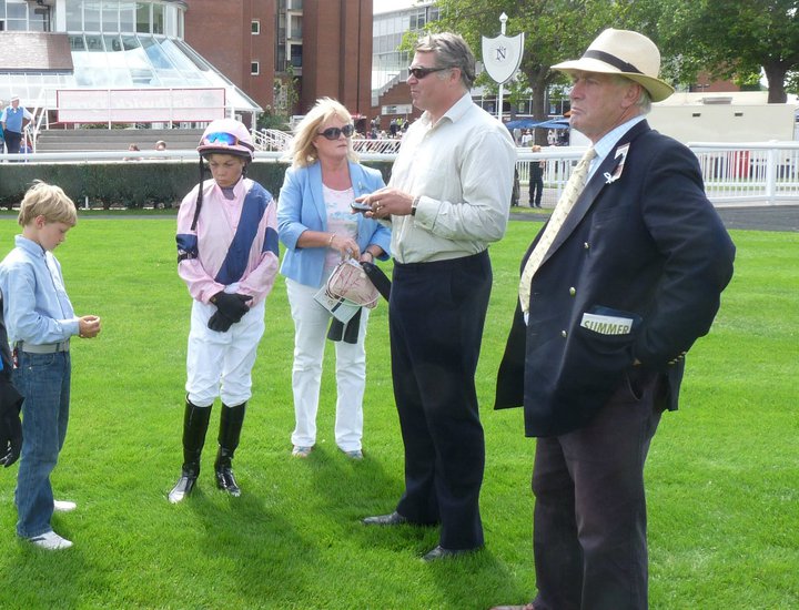 Theo at Newbury ready for Racing