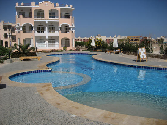 One of the smaller pool on the complex