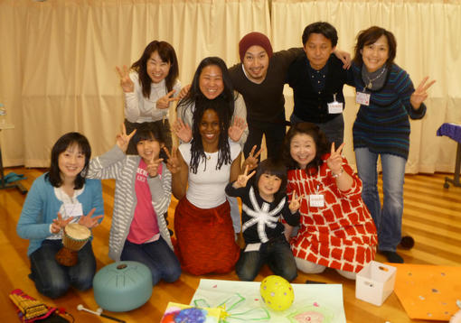 Happy Osaka participants after April 2011 workshop