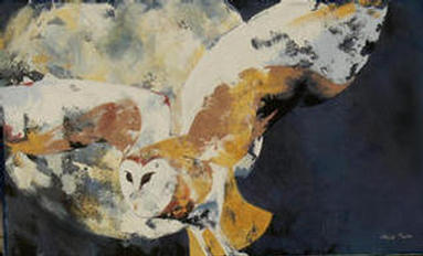 owl painting