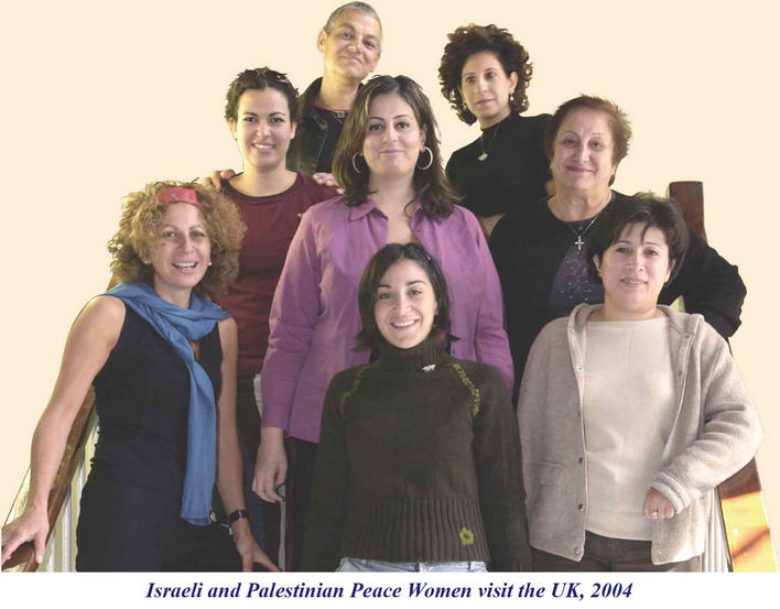 Israeli and Palestinian peace women visit the UK 2004