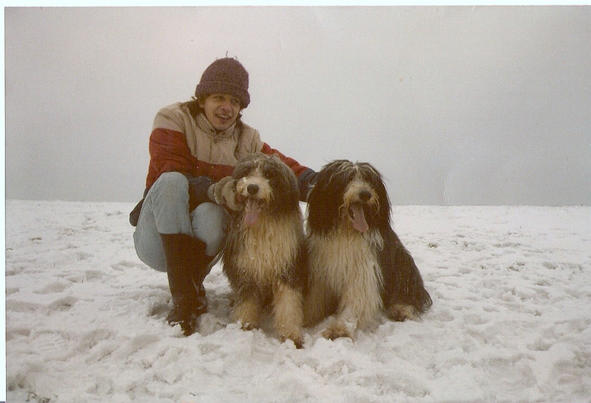 Ian with Buzby & Megan.