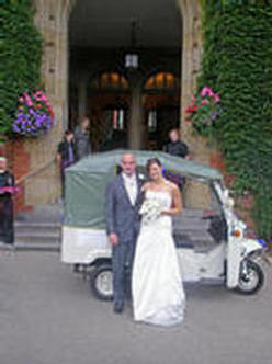 Married in style!
