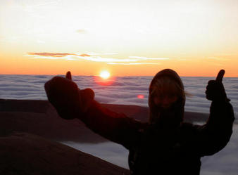 Brecon Beacons Sunrise New Years Day 2009