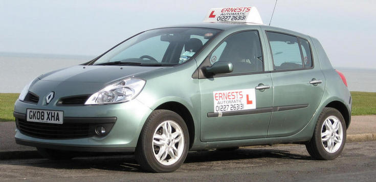 Curent car Renault Clio automatic car