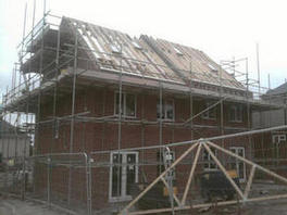A new build nearing completion