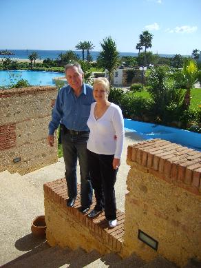 A February day in Morocco - Terry and Suzy