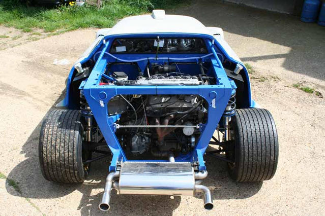 Group 4 Rear suspension, Stratos Replica