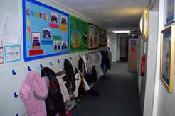 Inside the school