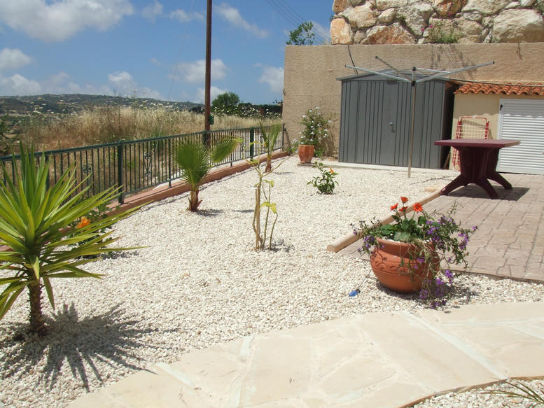 Patio on South side