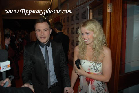Westlife`s Shane Filan & his wife Gillian