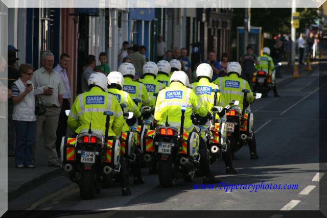 Tour of Ireland Garda Escort
