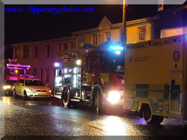 Housefire Friary St Cashel in May 09