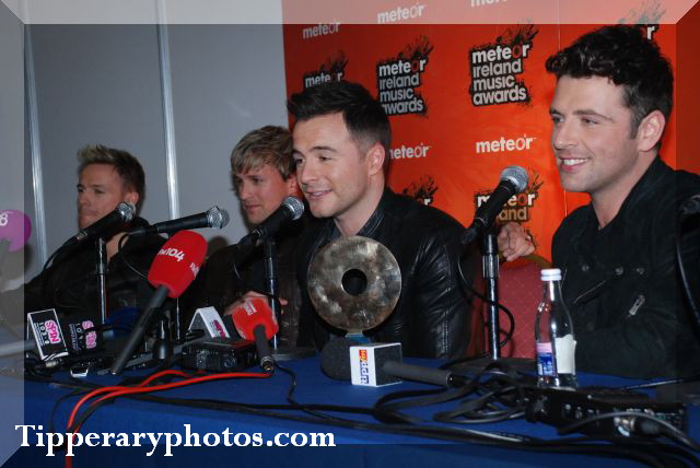 Westlife at Press Conference