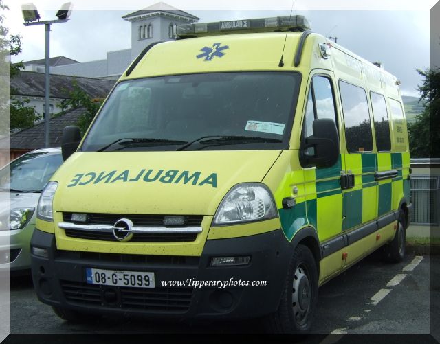 Private Ambulance on hire to HSE