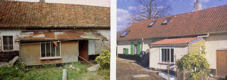 back addition before and after