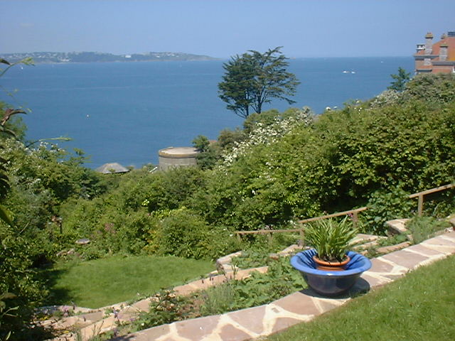 part of the garden and view