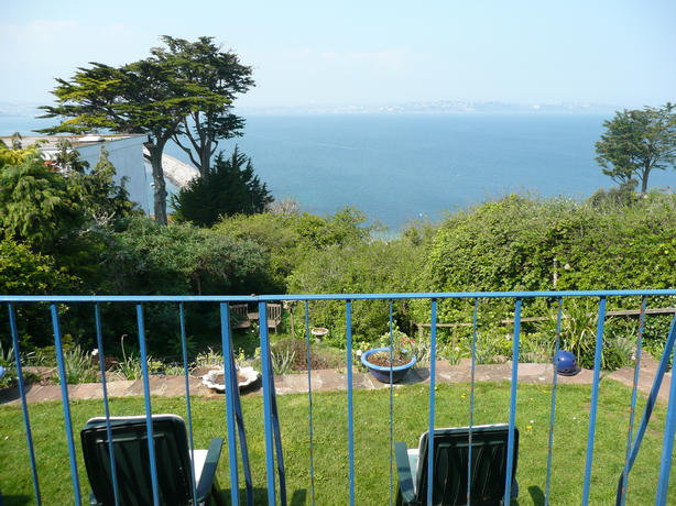 garden and sea view