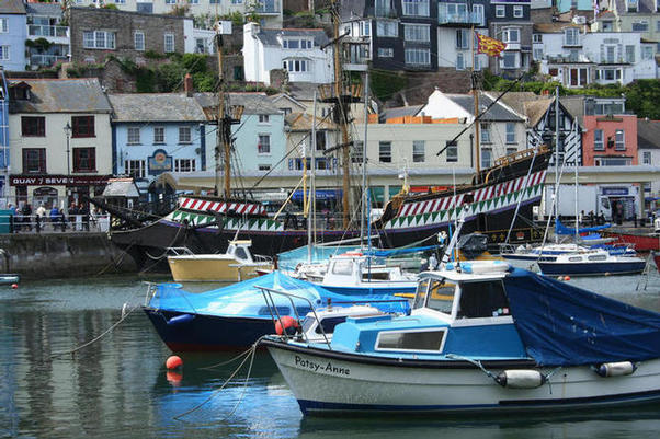 Brixham inner harbour