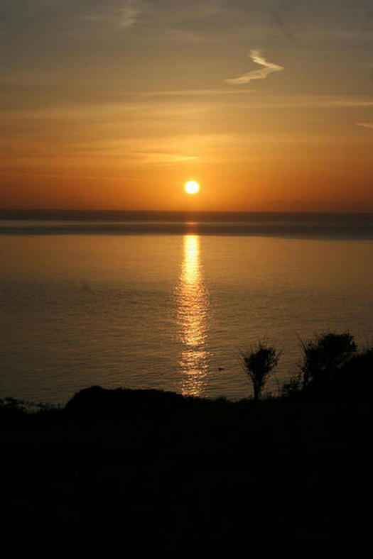 Sunrise over Brixham