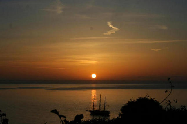 Sunrise over Brixham