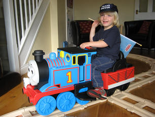 Ride on Thomas the Tank engine for ages 2-4