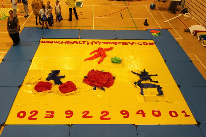 Launch of the 'Healthy Pompy' website, children s event
