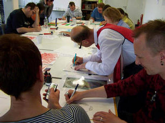 Klee workshop, Arnolfini Bristol